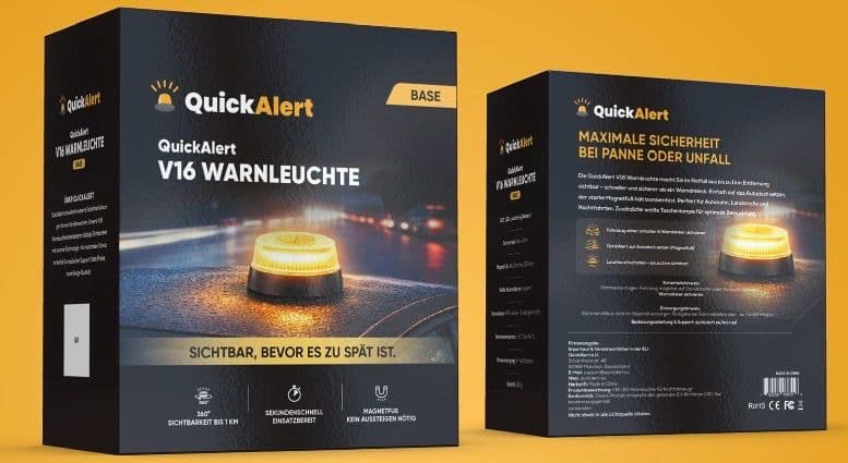 QuickAlert Verpackung