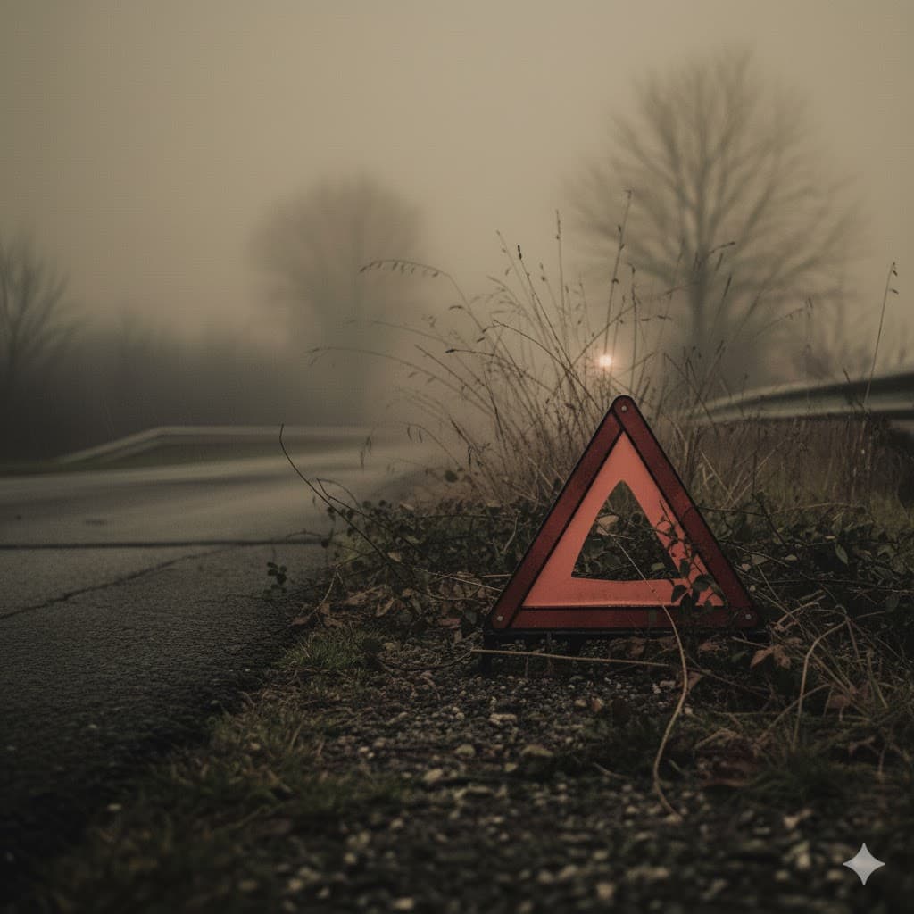 Gefährliches Warndreieck